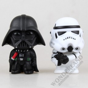 Фигурка Звездные войны - Дарт Вейдер и Штурмовик чибики / Star Wars - Darth Vader and Stormtrooper